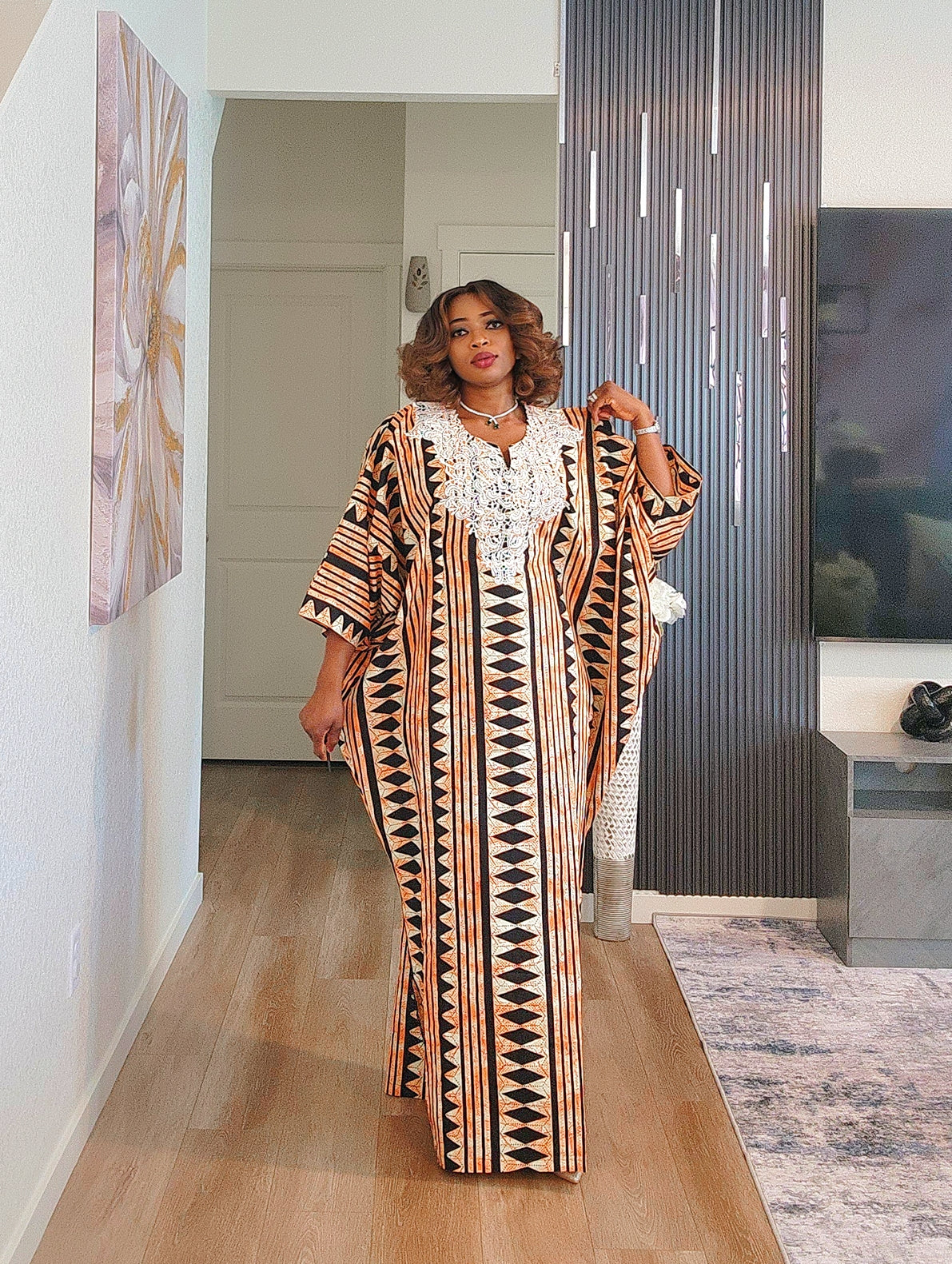 Adire dress